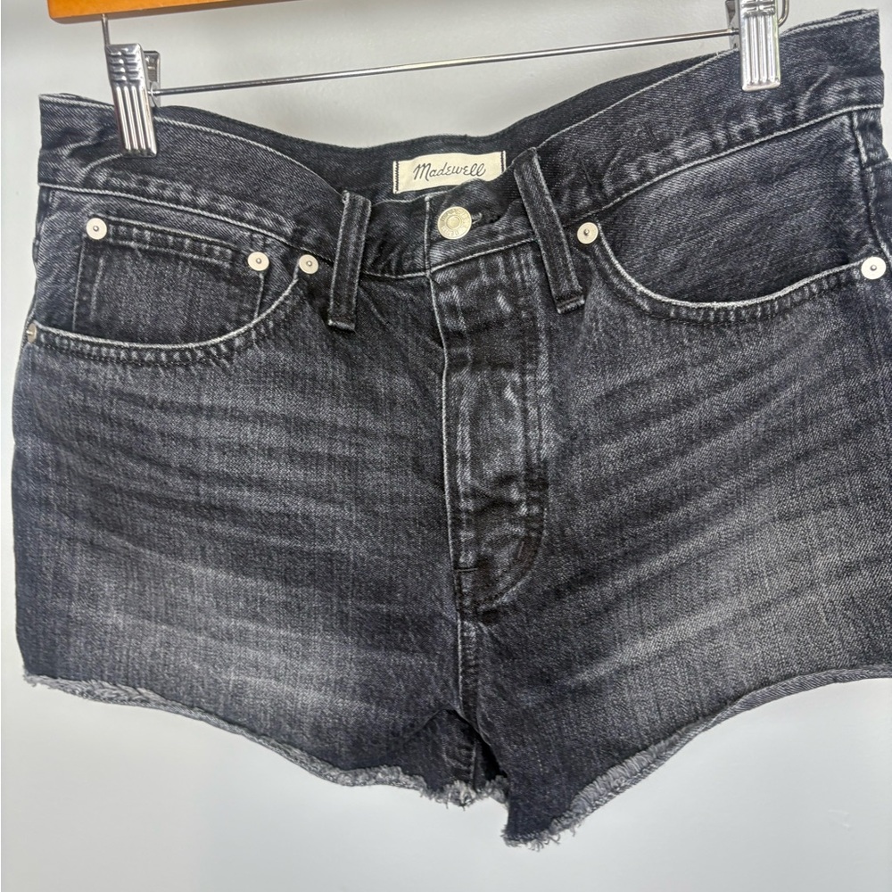 Madewell Women's Dark Gray Jean Shorts